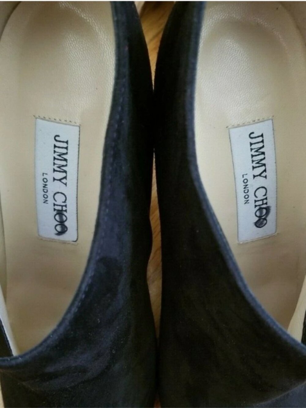 NWT Jimmy Choo Mendez Black Suede Stiletto Ankle Shoes Booties Size 39 - ITALY - Picture 8 of 12